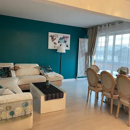 アパート Bel Climatise Et Spacieux De 100m2 Au 3e Etage Avec Ascenseur -a 5mn A Pied Du Parc Des Expositions Congres De Et Eng Et 10mn Du Centre Place Parking Devant L'immeuble *
