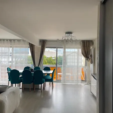 דירה Bel Climatise Et Spacieux De 100m2 Au 3e Etage Avec Ascenseur -a 5mn A Pied Du Parc Des Expositions Congres De Et Eng Et 10mn Du Centre Place Parking Devant L'immeuble דיז'ון