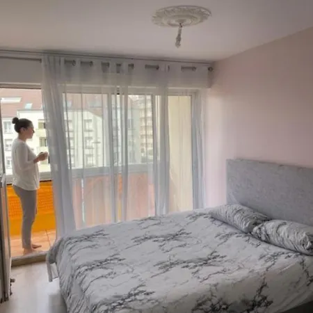 Bel Climatise Et Spacieux De 100m2 Au 3e Etage Avec Ascenseur -a 5mn A Pied Du Parc Des Expositions Congres De Et Eng Et 10mn Du Centre Place Parking Devant L'immeuble * דיז'ון