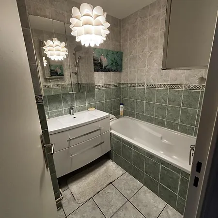 Bel Spacieux Et Lumineux De 100m2 Au 3e Etage Avec Ascenseur -a 5mn A Pied Du Parc Des Expositions Congres De Et Eng Et 10mn Du Centre Place Parking Devant L'immeuble アパート