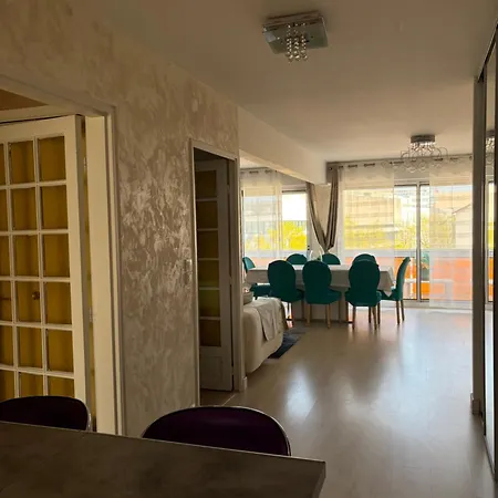 Apartman Bel Climatise Et Spacieux De 100m2 Au 3e Etage Avec Ascenseur -a 5mn A Pied Du Parc Des Expositions Congres De Et Eng Et 10mn Du Centre Place Parking Devant L'immeuble