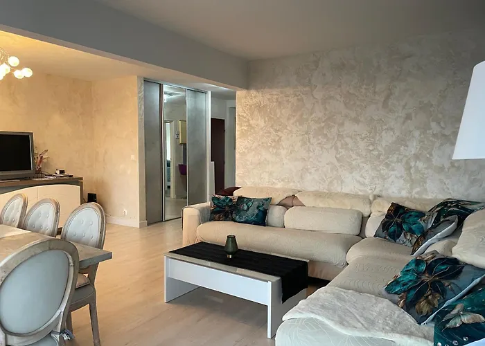 Bel Spacieux Et Lumineux De 100m2 Au 3e Etage Avec Ascenseur -a 5mn A Pied Du Parc Des Expositions Congres De Et Eng Et 10mn Du Centre Place Parking Devant L'immeuble *